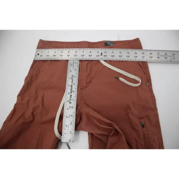 VUORI Womens Small Ripstop Pants Tapered Leg Elastic Waist Drawstring - Picture 6 of 10